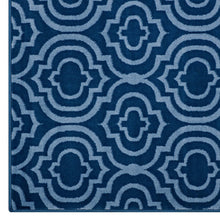 Load image into Gallery viewer, Frame Transitional Moroccan Trellis 5x8 Area Rug by Modway