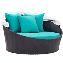 Load image into Gallery viewer, Convene Canopy Outdoor Patio Daybed by Modway
