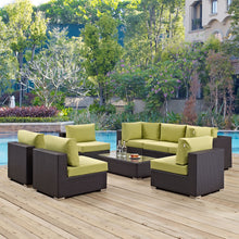 Load image into Gallery viewer, Convene 8 Piece Outdoor Patio Sectional Set by Modway