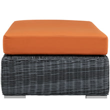 Load image into Gallery viewer, Summon Outdoor Patio Sunbrella¨ Rectangle Ottoman by Modway