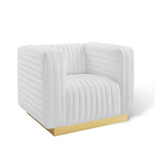 Load image into Gallery viewer, Charisma Channel Tufted Performance Velvet Accent Armchair by Modway