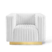 Load image into Gallery viewer, Charisma Channel Tufted Performance Velvet Accent Armchair by Modway