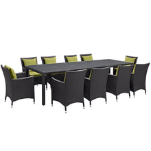 Load image into Gallery viewer, Convene 11 Piece Outdoor Patio Dining Set by Modway