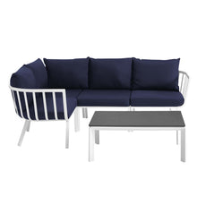 Load image into Gallery viewer, Riverside 5 Piece Outdoor Patio Aluminum Set by Modway