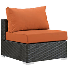Load image into Gallery viewer, Sojourn 7 Piece Outdoor Patio Sunbrella¨ Sectional Set by Modway