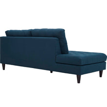 Load image into Gallery viewer, Empress 2 Piece Upholstered Fabric Left Facing Bumper Sectional by Modway