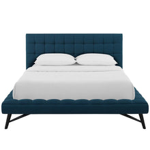 Load image into Gallery viewer, Julia Biscuit Tufted Upholstered Fabric Queen Platform Bed by Modway