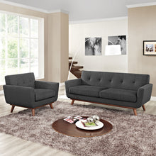 Load image into Gallery viewer, Engage Armchair and Loveseat Set of 2 by Modway