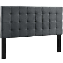 Load image into Gallery viewer, Paisley Tufted Upholstered Performance Velvet Full / Queen Headboard by Modway