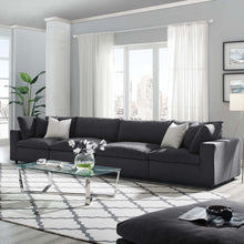 Load image into Gallery viewer, Commix 4 Piece Down Filled Overstuffed Sectional Sofa Set by Modway