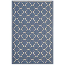 Load image into Gallery viewer, Avena Moroccan Quatrefoil Trellis Indoor and Outdoor 5x8 Area Rug by Modway