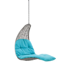 Load image into Gallery viewer, Landscape Hanging Chaise Lounge Outdoor Patio Swing Chair by Modway