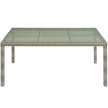 Load image into Gallery viewer, Conduit 70" Outdoor Patio Wicker Rattan Dining Table by Modway