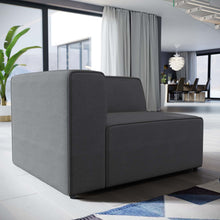 Load image into Gallery viewer, Mingle Fabric Left-Facing Sofa by Modway