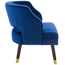 Load image into Gallery viewer, Traipse Button Tufted Open Back Performance Velvet Armchair by Modway