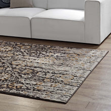 Load image into Gallery viewer, Ganesa Distressed Diamond Floral Lattice 5x8 Area Rug by Modway