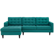 Load image into Gallery viewer, Empress Left-Facing Upholstered Fabric Sectional Sofa by Modway