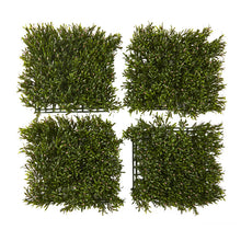 Load image into Gallery viewer, 10.5" x 10.5" Rosemary Artificial Wall Mat UV Resistant  (Set of 4)