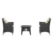 Load image into Gallery viewer, Convene 3 Piece Set Outdoor Patio with Fire Pit in