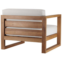 Load image into Gallery viewer, Upland 4-Piece Outdoor Patio Teak Wood Furniture Set by Modway