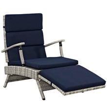 Load image into Gallery viewer, Envisage Chaise Outdoor Patio Wicker Rattan Lounge Chair by Modway
