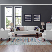 Load image into Gallery viewer, Naria Distressed Vintage Medallion 8x10 Area Rug by Modway