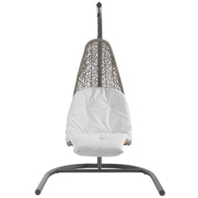 Load image into Gallery viewer, Landscape Hanging Chaise Lounge Outdoor Patio Swing Chair by Modway