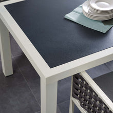 Load image into Gallery viewer, Stance 90.5" Outdoor Patio Aluminum Dining Table by Modway