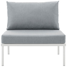 Load image into Gallery viewer, Harmony Armless Outdoor Patio Aluminum Chair by Modway
