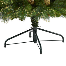Load image into Gallery viewer, 6' Golden Tip Washington Pine Artificial Christmas Tree with 250 Clear Lights