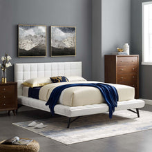 Load image into Gallery viewer, Julia Biscuit Tufted Performance Velvet Queen Platform Bed by Modway