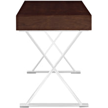 Load image into Gallery viewer, Sector Office Desk in Walnut