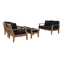 Load image into Gallery viewer, Marina 5 Piece Outdoor Patio Teak Set by Modway