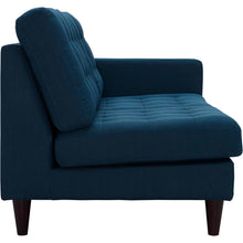 Load image into Gallery viewer, Empress 2 Piece Upholstered Fabric Left Facing Bumper Sectional by Modway
