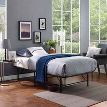 Load image into Gallery viewer, Horizon Stainless Steel Twin Bed Frame by Modway