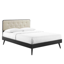 Load image into Gallery viewer, Bridgette Wood Full Platform Bed With Splayed Legs by Modway