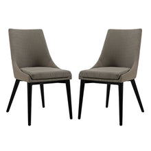 Load image into Gallery viewer, Viscount Fabric Dining Side Chair Set of 2 by Modway