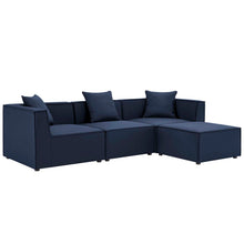 Load image into Gallery viewer, Saybrook 4-Piece Outdoor Patio Upholstered Sectional Sofa by Modway