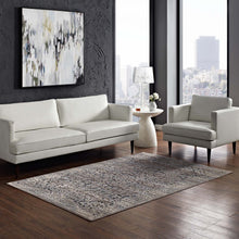 Load image into Gallery viewer, Margarida Distressed Vintage Turkish 5x8 Area Rug by Modway