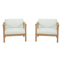 Load image into Gallery viewer, Bayport 2 Piece Outdoor Patio Teak Set by Modway