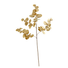 Load image into Gallery viewer, 25" Metallic Eucalyptus Artificial Plant (Set of 24)