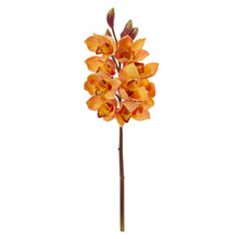 Load image into Gallery viewer, 20" Cymbidium Orchid Artificial Flower (Set of 4)