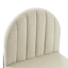 Load image into Gallery viewer, Isla Channel Tufted Upholstered Fabric Dining Side Chair by Modway