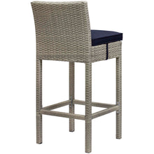 Load image into Gallery viewer, Conduit Outdoor Patio Wicker Rattan Bar Stool by Modway