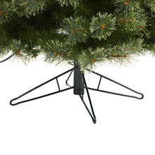 Load image into Gallery viewer, 6.5' Cashmere Slim Artificial Christmas Tree with 350 Warm White Lights
