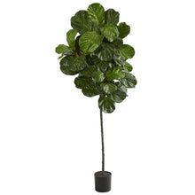 Load image into Gallery viewer, 6.5' Fiddle Leaf Artificial Tree