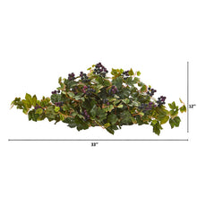 Load image into Gallery viewer, 33" Grape Leaf Artificial Ledge Plant