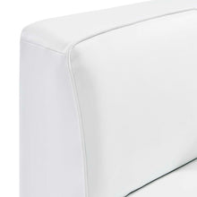 Load image into Gallery viewer, Mingle Vegan Leather Corner Chair by Modway