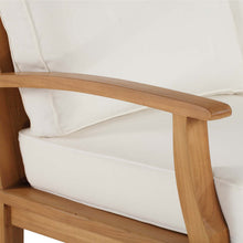 Load image into Gallery viewer, Marina Outdoor Patio Teak Sofa by Modway