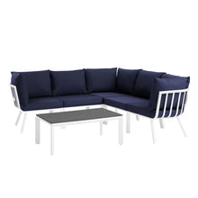 Load image into Gallery viewer, Riverside 6 Piece Outdoor Patio Aluminum Set by Modway